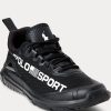 Mustat naisten Ralph Lauren Polo Sport Tech Racer -lenkkarit Mustat naisten Ralph Lauren Polo Sport Tech Racer -lenkkarit