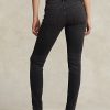 Mustat naisten Ralph Lauren Tompkins Skinny Farkut Mustat naisten Ralph Lauren Tompkins Skinny Farkut