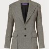 Mustat naisten Ralph Lauren Tweed-bleiserit