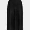 Mustat naisten Ralph Lauren Velvet A-linjaiset hameet Mustat naisten Ralph Lauren Velvet A-linjaiset hameet