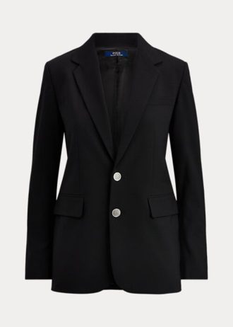Mustat naisten Ralph Lauren villasekoitetut bleiserit Mustat naisten Ralph Lauren villasekoitetut bleiserit
