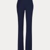 Naisten laivastonruskeat Ralph Lauren Alandra -villahousut Naisten laivastonruskeat Ralph Lauren Alandra -villahousut