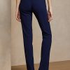 Naisten laivastonruskeat Ralph Lauren Alandra -villahousut Naisten laivastonruskeat Ralph Lauren Alandra -villahousut