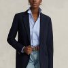 Naisten laivastonruskeat Ralph Lauren -kahdella napilla bleiserit Naisten laivastonruskeat Ralph Lauren -kahdella napilla bleiserit