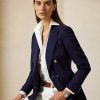 Naisten laivastonväriset Ralph Lauren Camden -villatakit Naisten laivastonväriset Ralph Lauren Camden -villatakit