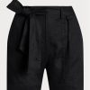 Naisten mustat Ralph Lauren -pellalliset shortsit Naisten mustat Ralph Lauren -pellalliset shortsit
