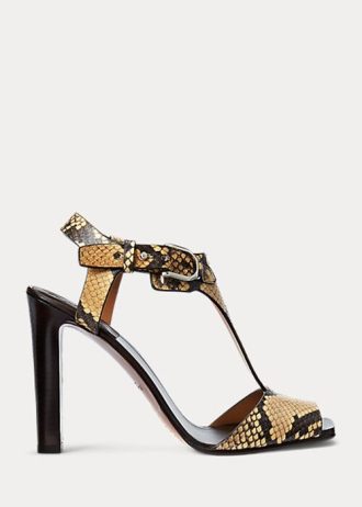 Naisten Snake Ralph Lauren Emilie Welington Ayers Snakeskin sandaalit Naisten Snake Ralph Lauren Emilie Welington Ayers Snakeskin sandaalit