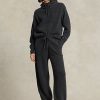 Naisten tummanharmaat Ralph Lauren Cashmere -housut Naisten tummanharmaat Ralph Lauren Cashmere -housut