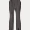 Naisten tummanharmaat Ralph Lauren Stretch-villasekoite Twill-leggingsit