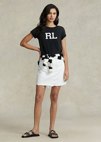 Naisten valkoiset Ralph Lauren Denim-kynähameet