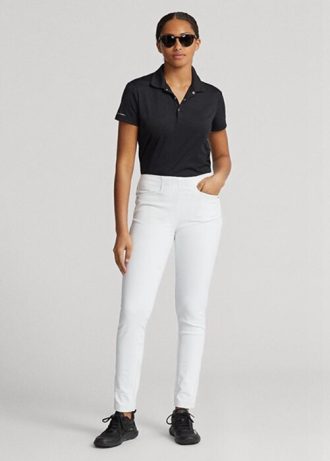 Naisten valkoiset Ralph Lauren GolfStretch Athletic -housut Naisten valkoiset Ralph Lauren GolfStretch Athletic -housut