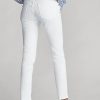 Naisten valkoiset Ralph Lauren Tompkins Skinny Farkut Naisten valkoiset Ralph Lauren Tompkins Skinny Farkut