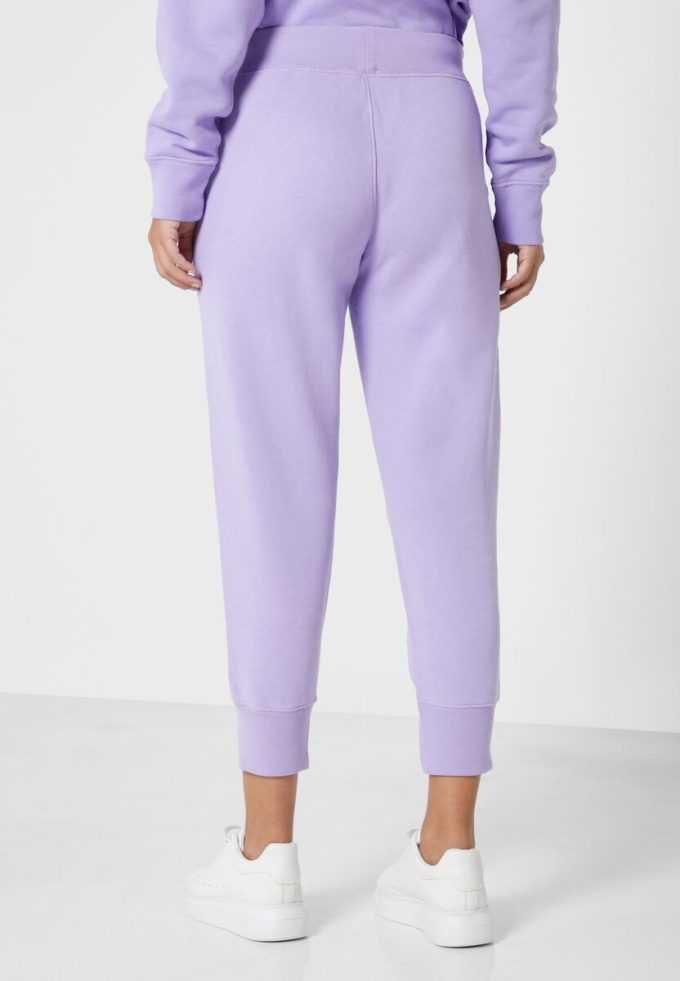 Naisten violetit Ralph Lauren leveälahkeiset lenkkeilyhousut