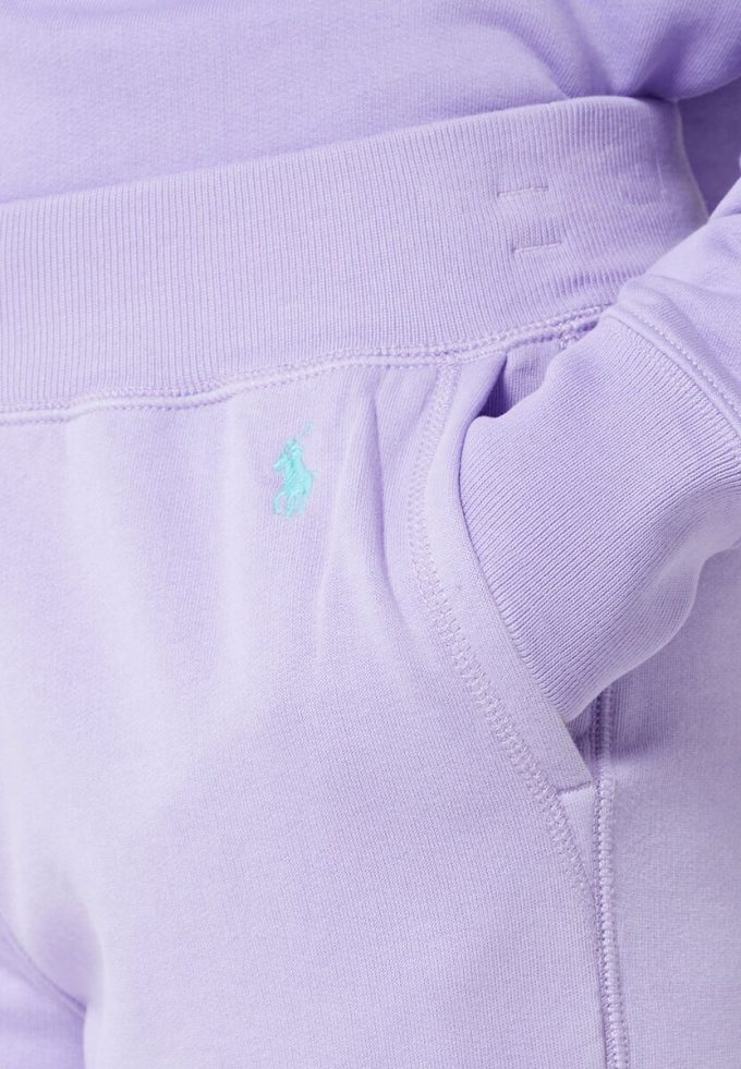 Naisten violetit Ralph Lauren leveälahkeiset lenkkeilyhousut
