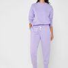 Naisten violetit Ralph Lauren leveälahkeiset lenkkeilyhousut