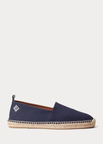 Navy Miesten Ralph Lauren Bowsworth Monogram Canvas Espadrille Navy Miesten Ralph Lauren Bowsworth Monogram Canvas Espadrille