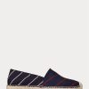 Navy Miesten Ralph Lauren Cevio Crest Striped Espadrille Navy Miesten Ralph Lauren Cevio Crest Striped Espadrille