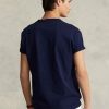 Navy Miesten Ralph Lauren Classic Fit Heavyweight Jersey T-paidat