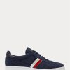 Navy miesten Ralph Lauren Courtin mokkanahkaiset lenkkarit Navy miesten Ralph Lauren Courtin mokkanahkaiset lenkkarit