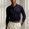 Navy Miesten Ralph Lauren Custom Slim Fit Pique poolopaidat