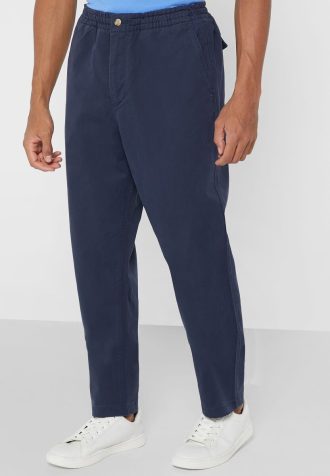 Navy miesten Ralph Lauren Essential collegehousut