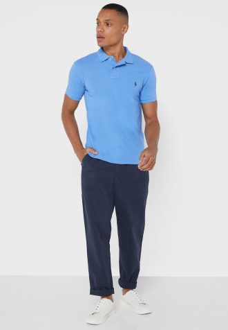 Navy miesten Ralph Lauren Essential collegehousut