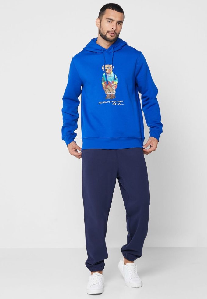Navy miesten Ralph Lauren Essential collegehousut Navy miesten Ralph Lauren Essential collegehousut