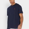 Navy Miesten Ralph Lauren Essential Crew Neck T-paidat Navy Miesten Ralph Lauren Essential Crew Neck T-paidat