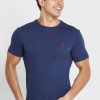 Navy Miesten Ralph Lauren Essential Crew Neck T-paidat Navy Miesten Ralph Lauren Essential Crew Neck T-paidat