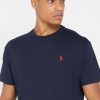 Navy Miesten Ralph Lauren Essential Crew Neck T-paidat Navy Miesten Ralph Lauren Essential Crew Neck T-paidat