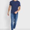 Navy Miesten Ralph Lauren Essential Crew Neck T-paidat Navy Miesten Ralph Lauren Essential Crew Neck T-paidat