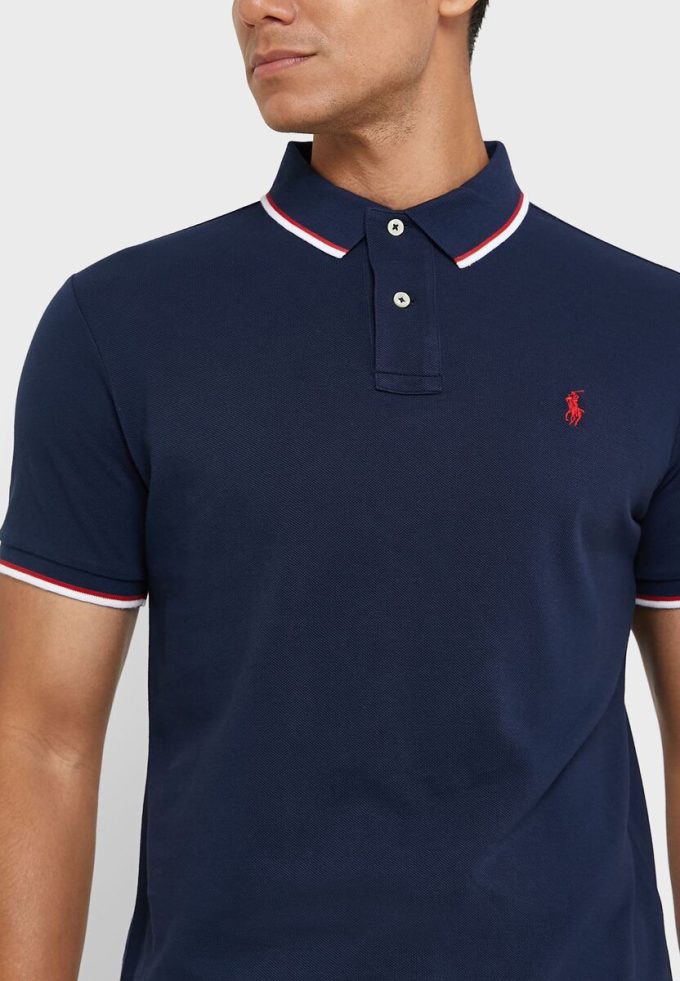 Navy Miesten Ralph Lauren Essential poolopaidat