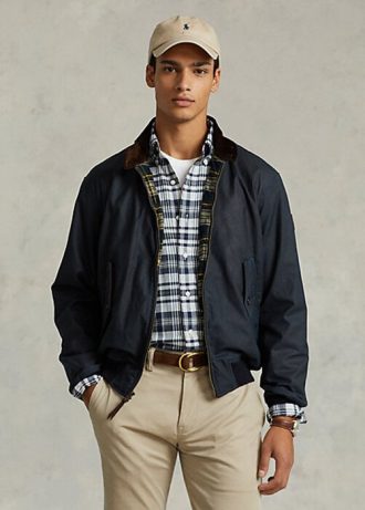Navy Miesten Ralph Lauren Oilcloth takit