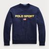 Navy Miesten Ralph Lauren Polo Sport Fleece-huppari Navy Miesten Ralph Lauren Polo Sport Fleece-huppari