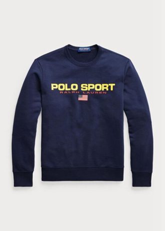 Navy Miesten Ralph Lauren Polo Sport Fleece-huppari