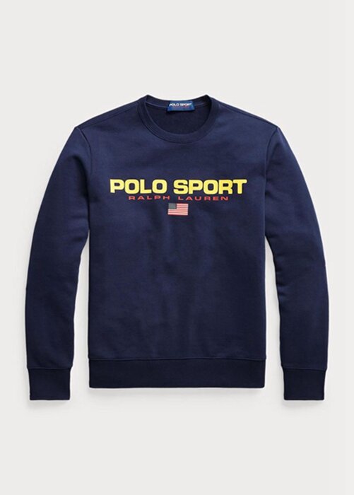 Navy Miesten Ralph Lauren Polo Sport Fleece-huppari Navy Miesten Ralph Lauren Polo Sport Fleece-huppari