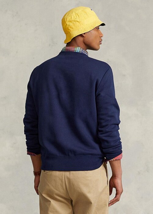 Navy Miesten Ralph Lauren Polo Sport Fleece-huppari Navy Miesten Ralph Lauren Polo Sport Fleece-huppari