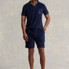 Navy miesten Ralph Lauren Terry kiristysshortsit