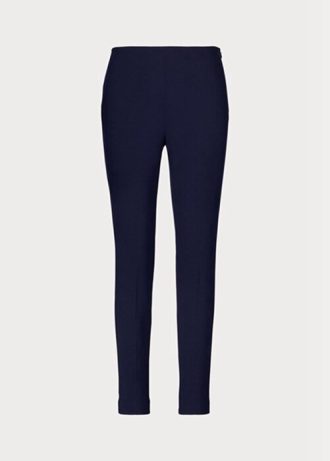 Navy naisten Ralph Lauren Annie Stretch Wool Skinnys -housut Navy naisten Ralph Lauren Annie Stretch Wool Skinnys -housut