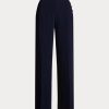 Navy naisten Ralph Lauren Cady leveälahkeiset housut Navy naisten Ralph Lauren Cady leveälahkeiset housut