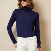Navy naisten Ralph Lauren Cashmere villapaita Navy naisten Ralph Lauren Cashmere villapaita