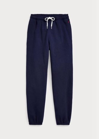 Navy naisten Ralph Lauren Fleece Athletics housut Navy naisten Ralph Lauren Fleece Athletics housut