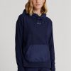 Navy naisten Ralph Lauren GolfLogo Hybrid Jersey -huppari