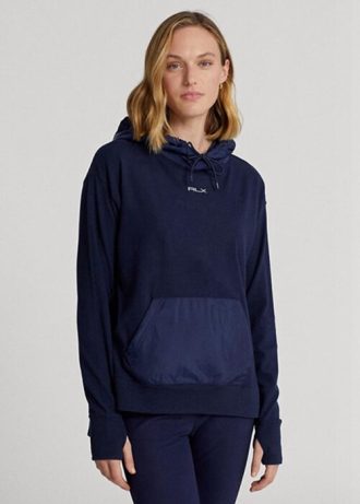 Navy naisten Ralph Lauren GolfLogo Hybrid Jersey -huppari Navy naisten Ralph Lauren GolfLogo Hybrid Jersey -huppari
