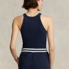 Navy naisten Ralph Lauren -puuvillatankit Navy naisten Ralph Lauren -puuvillatankit