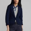 Navy naisten Ralph Lauren tikattu Indigo Jersey takit Navy naisten Ralph Lauren tikattu Indigo Jersey takit