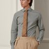 Oliivi Miesten Ralph Lauren Gingham Muodolliset paidat Oliivi Miesten Ralph Lauren Gingham Muodolliset paidat