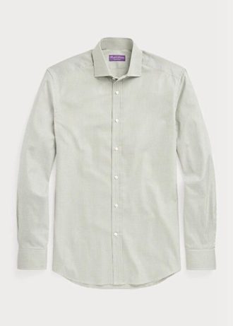 Oliivi Miesten Ralph Lauren Gingham Muodolliset paidat