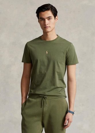 oliivi miesten ralph laurenin mukautetut slim fit crewneck t paidat 1 1 330x461 - Oliivi Miesten Ralph Laurenin mukautetut Slim Fit Crewneck T-paidat