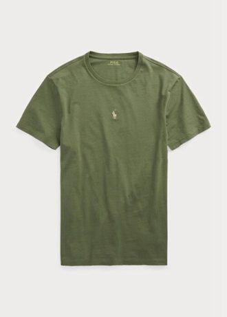 oliivi miesten ralph laurenin mukautetut slim fit crewneck t paidat 2 1 330x461 - Oliivi Miesten Ralph Laurenin mukautetut Slim Fit Crewneck T-paidat
